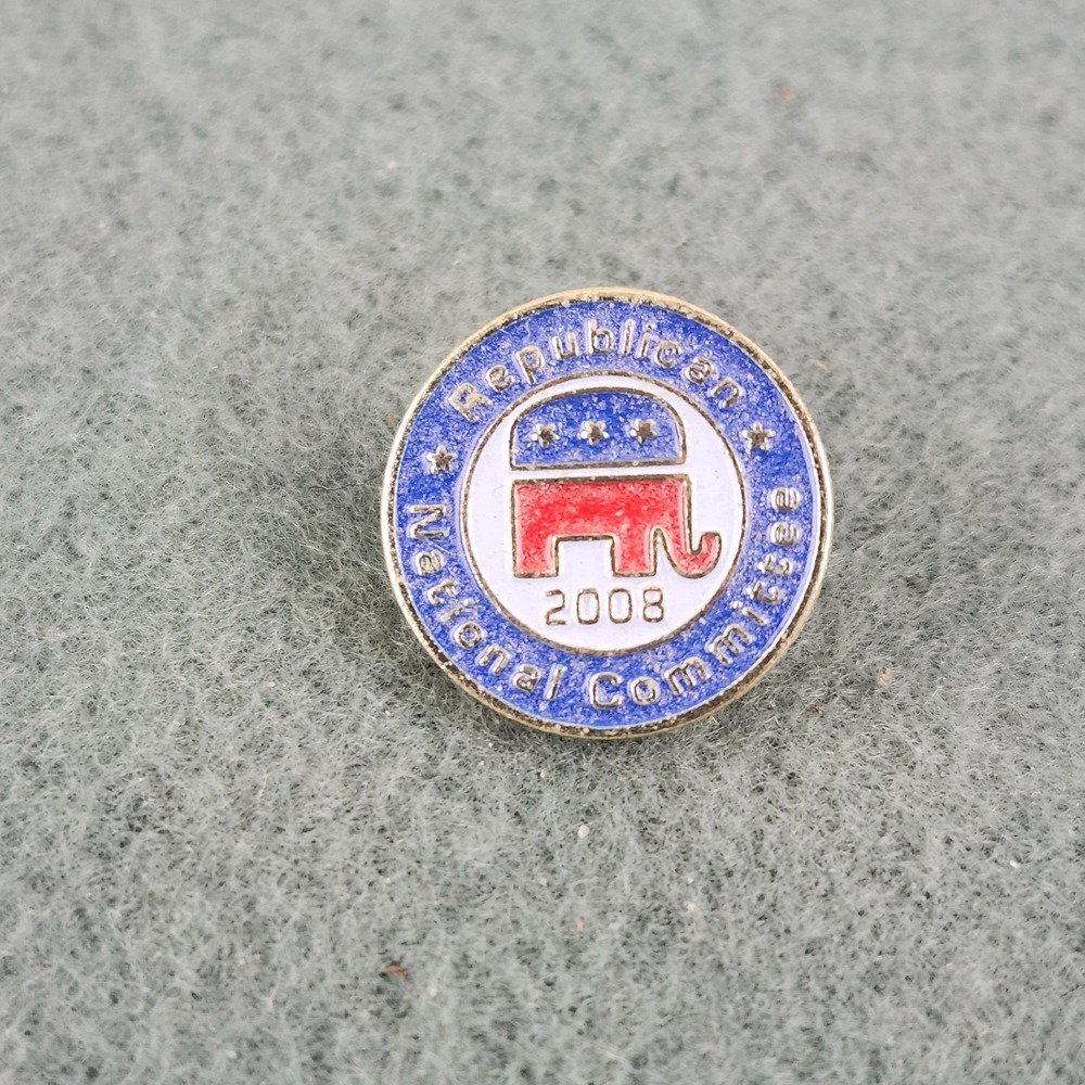 2008 Republican National Committee RNC Elephant Lapel Pin Political Campaign Pin